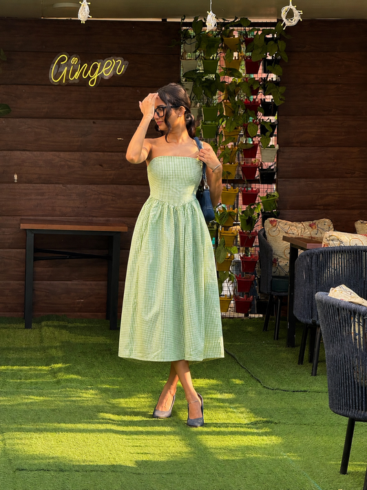Green Corset Dress