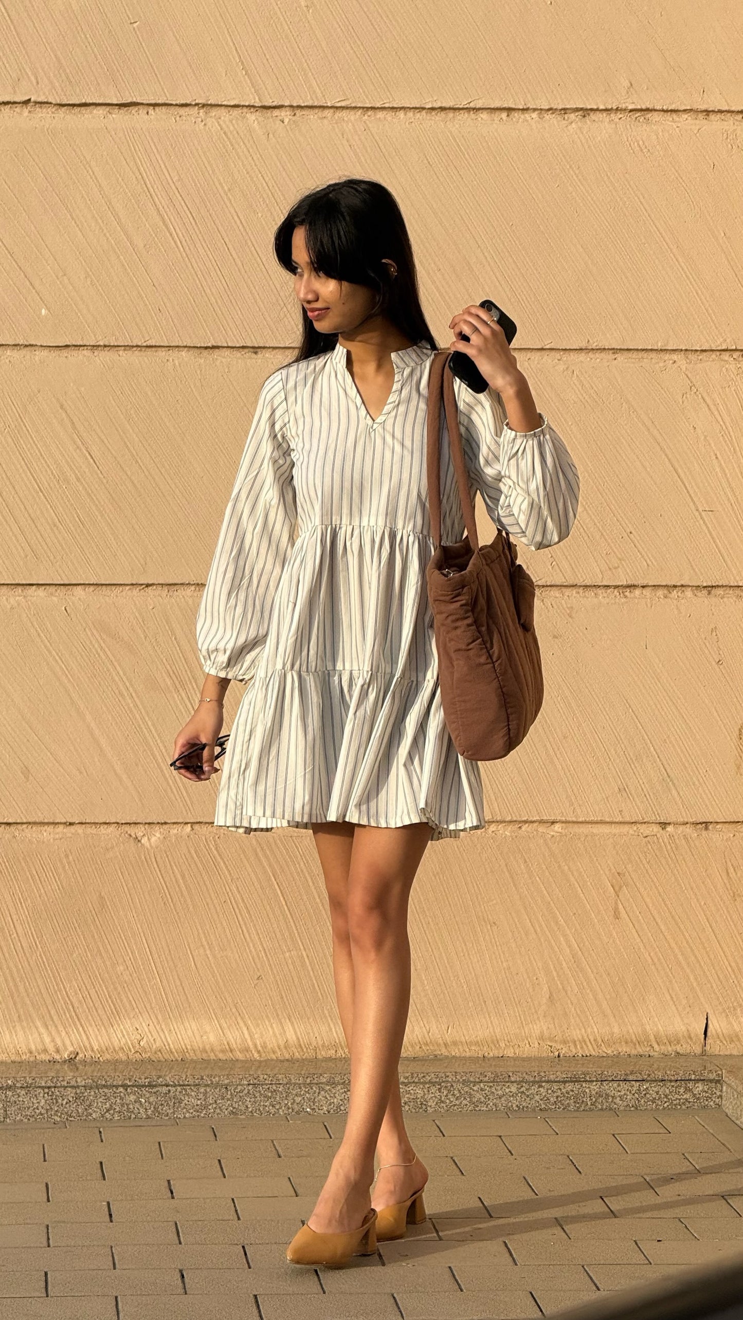 Bouncy Stripes Dress