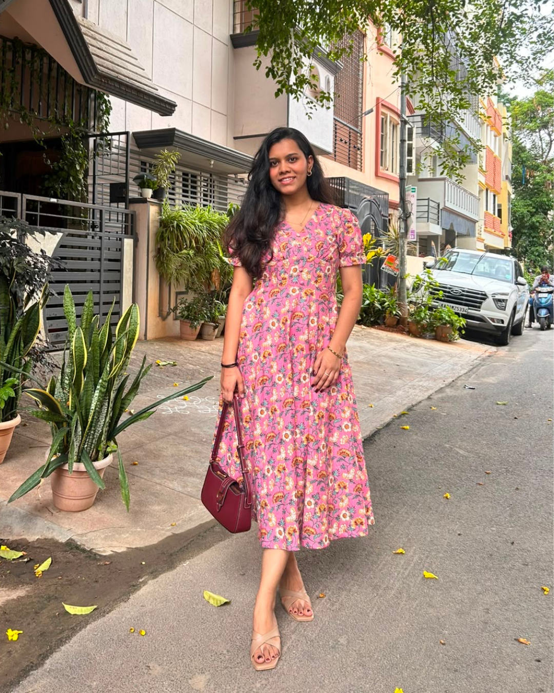 Gulabi Dhoop Dress🌸