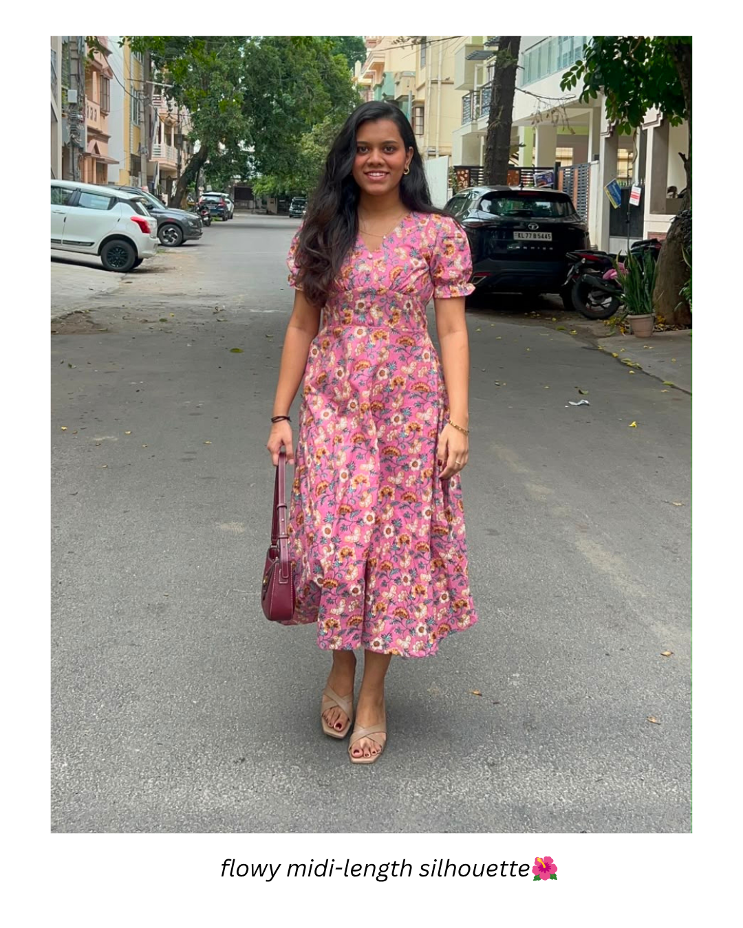 Gulabi Dhoop Dress🌸