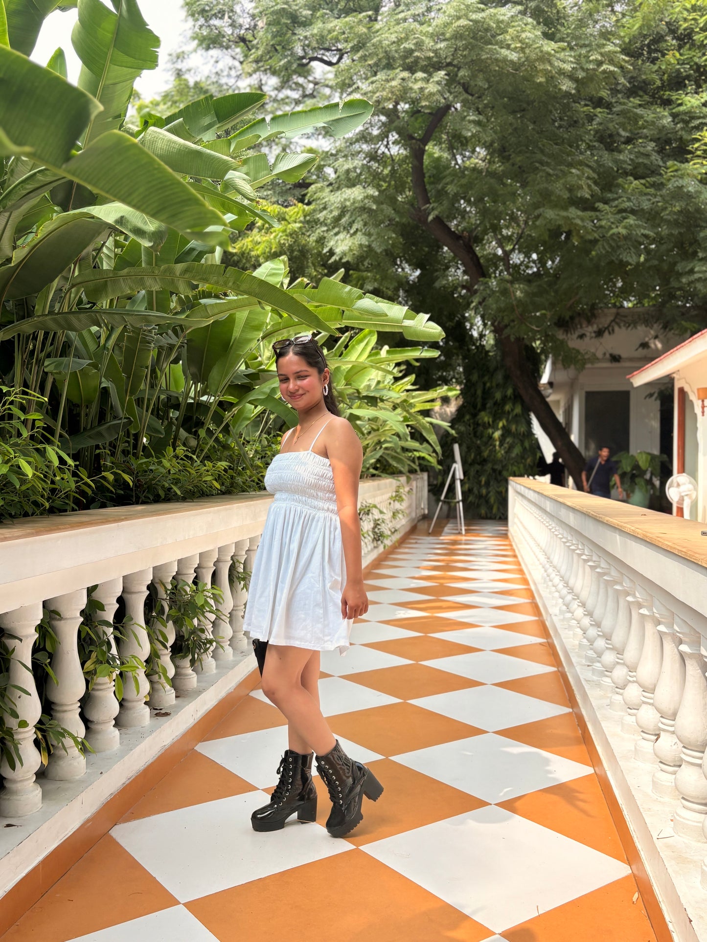 White short Dress