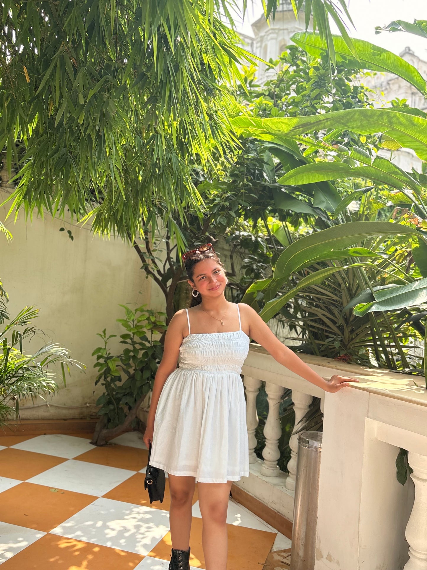 White short Dress