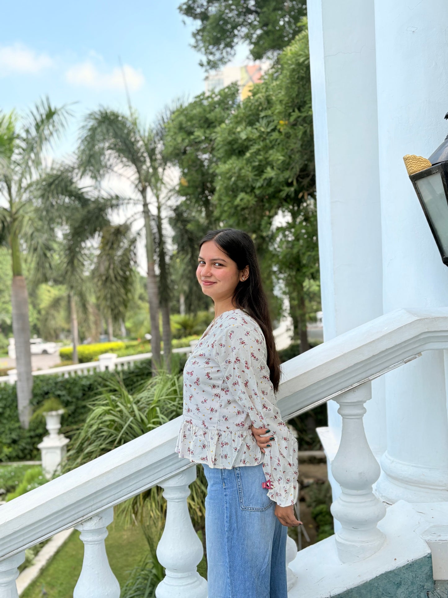 Ivory Blush Buttoned Shirt