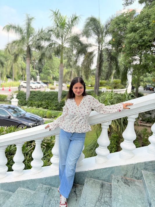 Ivory Blush Buttoned Shirt