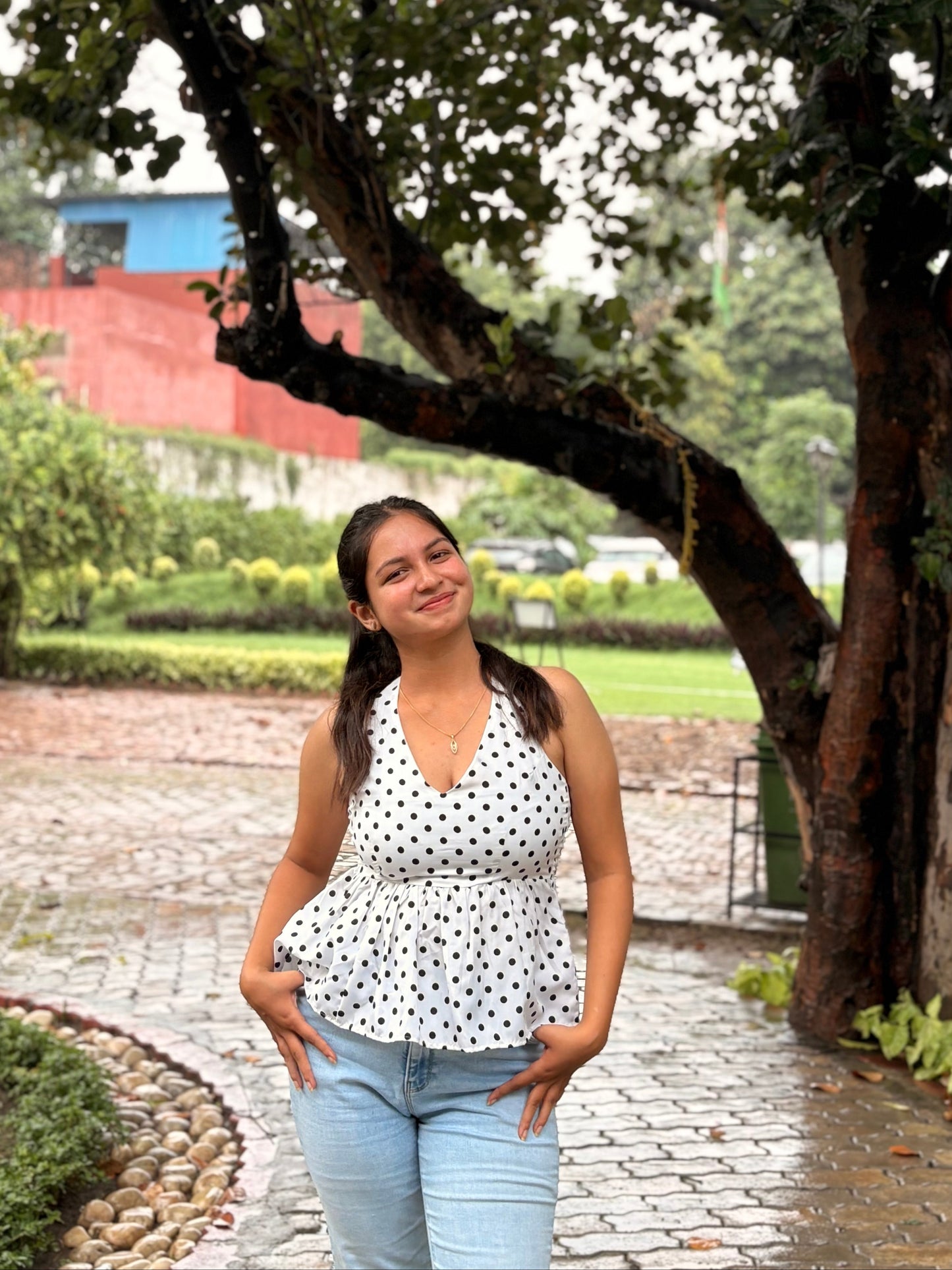 Polka Play Top