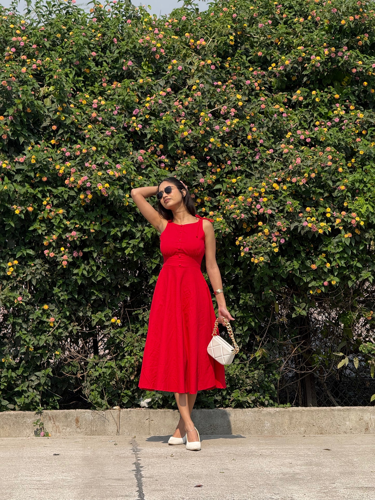 Gulnaar Red Dress