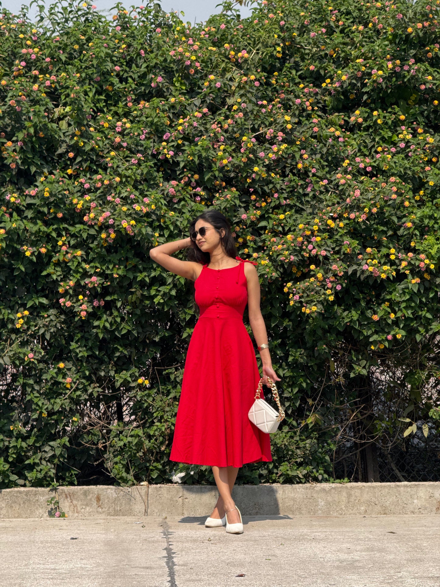 Gulnaar Red Dress
