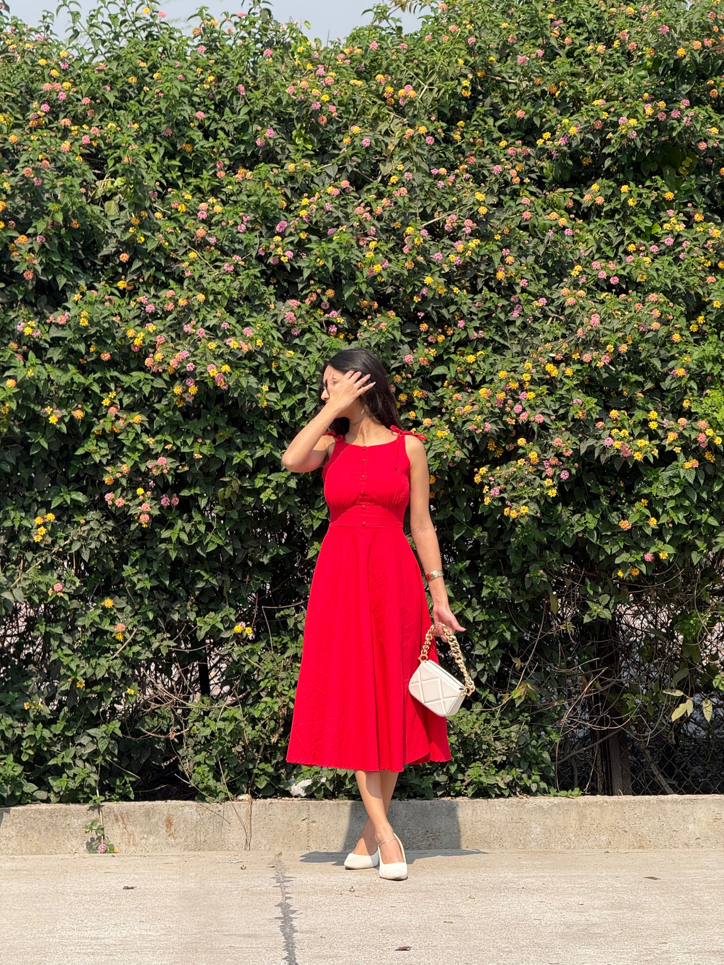 Gulnaar Red Dress
