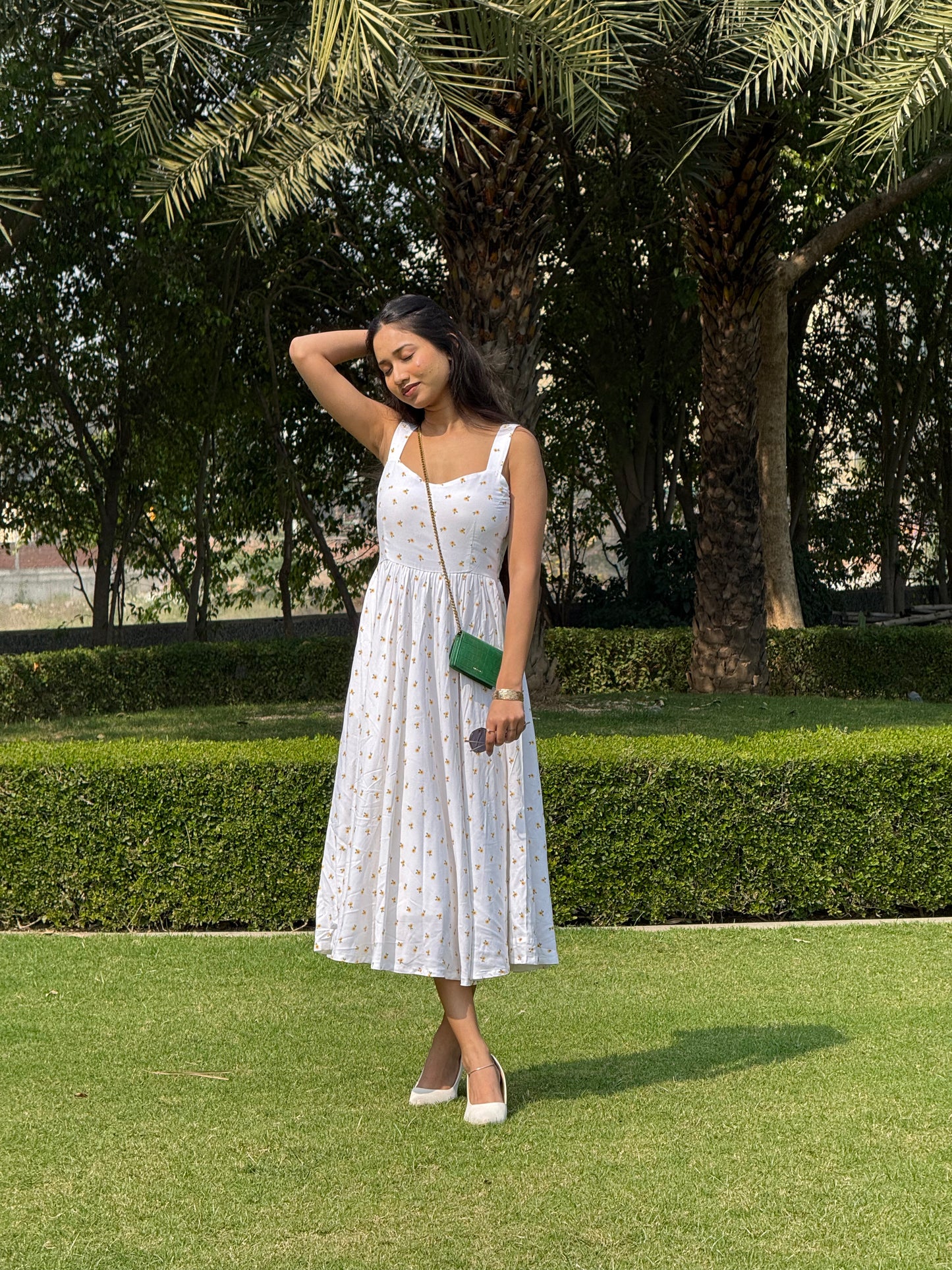 Sunlit Bloom Dress