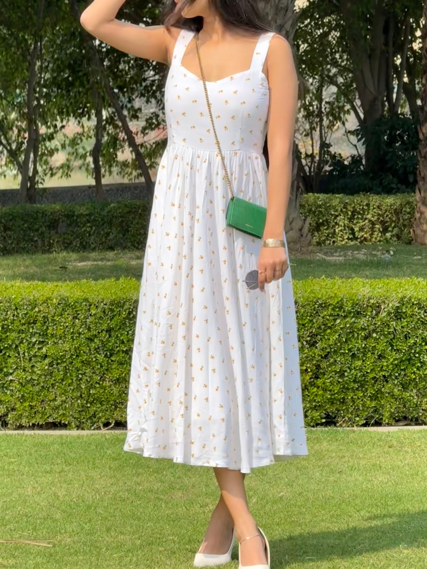 Sunlit Bloom Dress