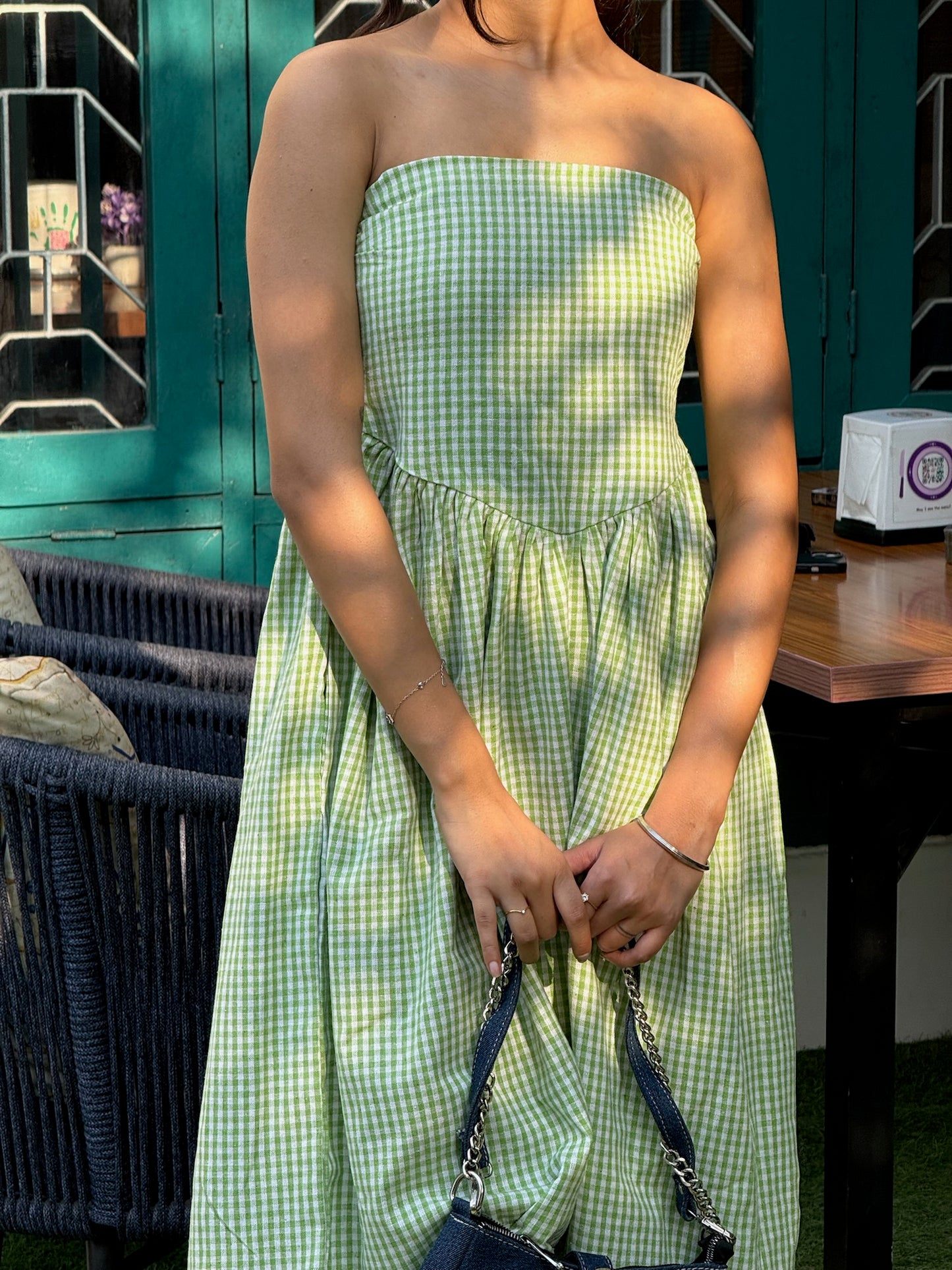 Green Corset Dress