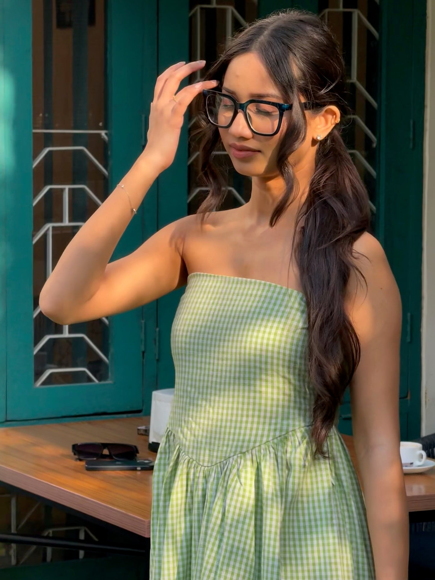 Green Corset Dress
