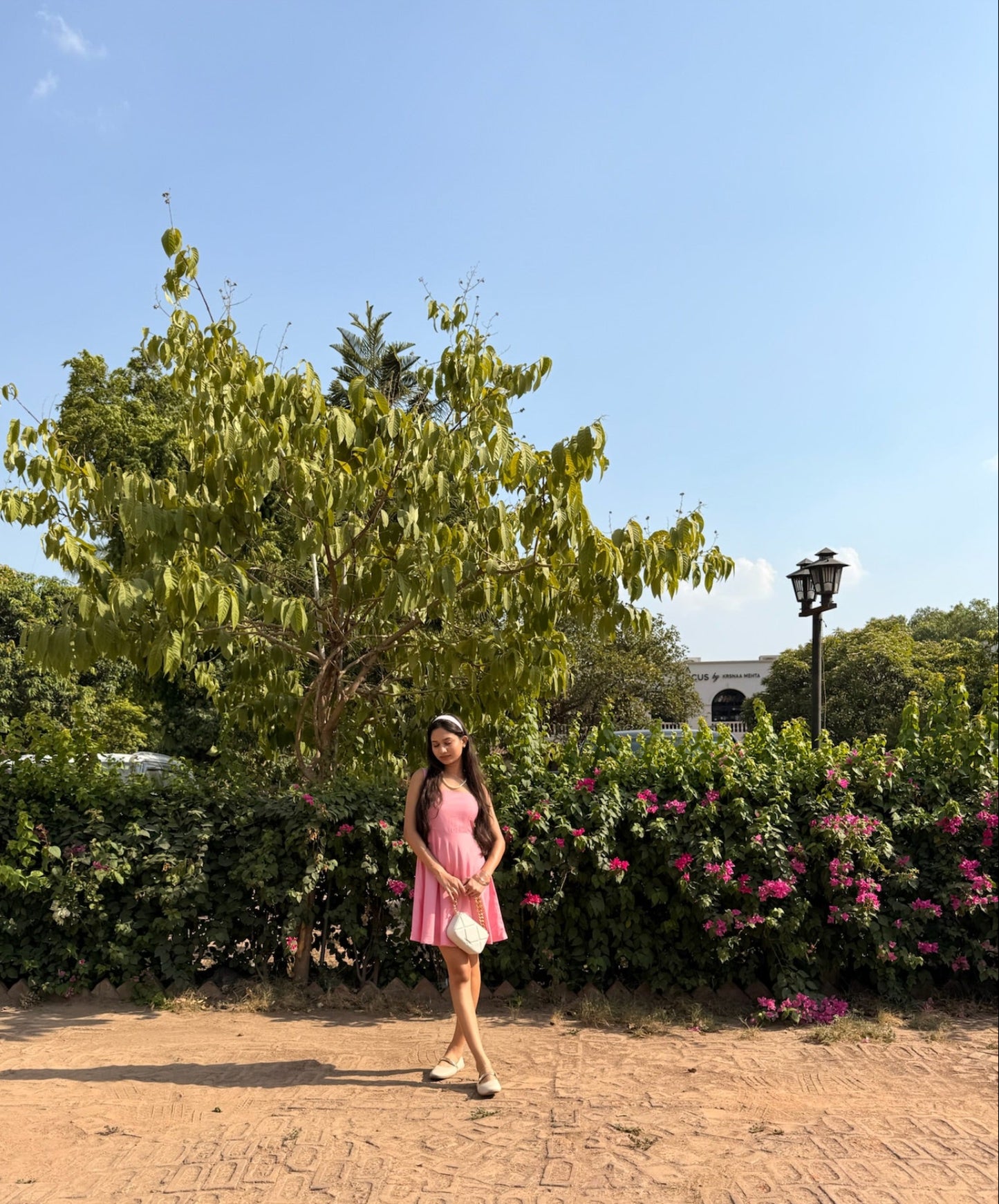 Pink Glaze Mini Dress