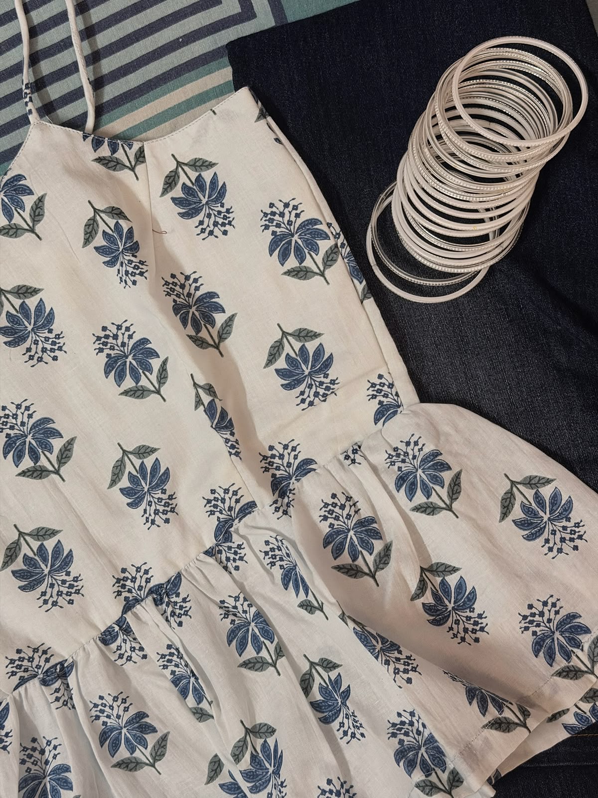 Blue Strapy top